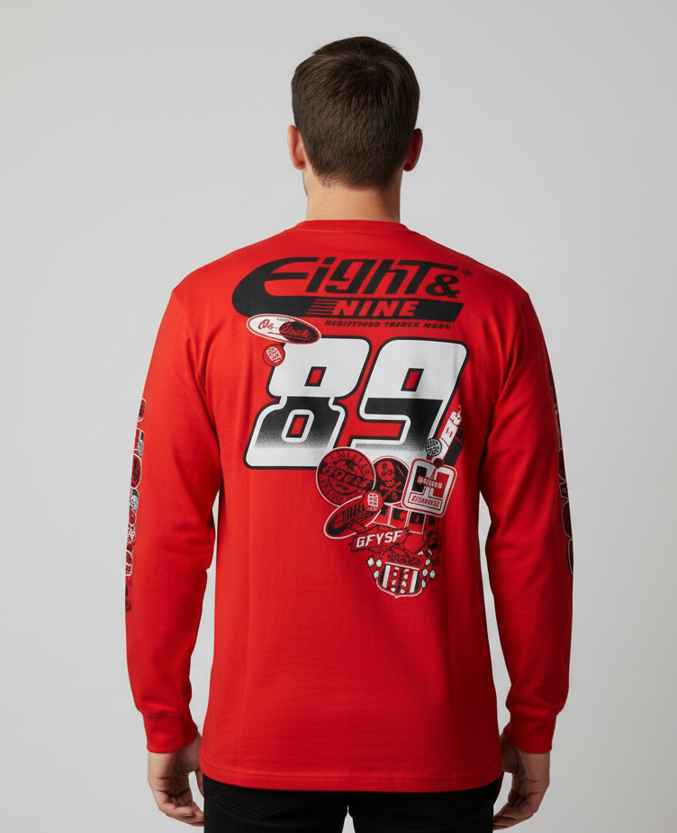 Eight & Nine Long Sleeve Tee U