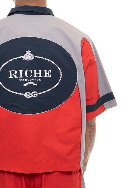 Vie Riche Nylon Biker Jacket Set U