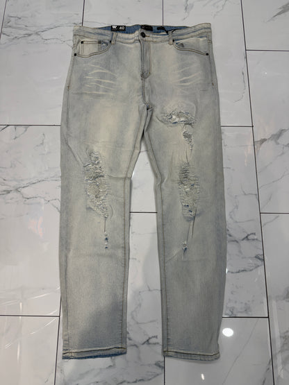 Waimea Light Blue Wash Skinny Fit Jeans