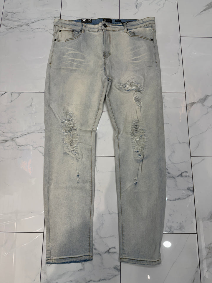 Waimea Light Blue Wash Skinny Fit Jeans