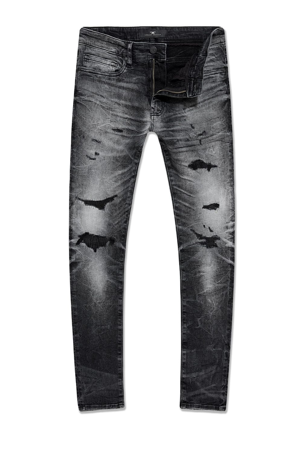 Jordan Craig Alexander Denim Slim Taper Fit Jeans (Black Shadow)