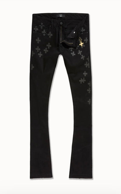 Jordan Craig x See You in Paradise Skinny Stacked Jeans (Black)
