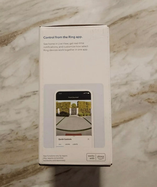 Ring - Battery Doorbell Pro Smart Wi-Fi Video Doorbell - Battery-powered ( NO RETURNS—FINAL SALE)