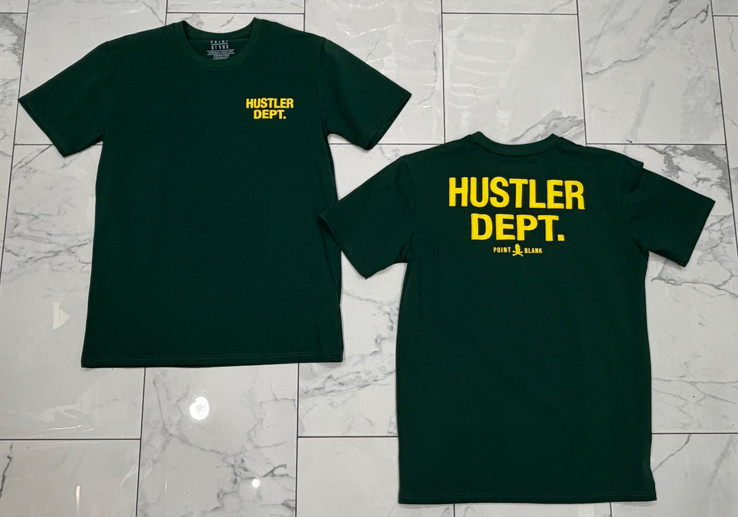 Point Blank Hustler Dept Green T-Shirt