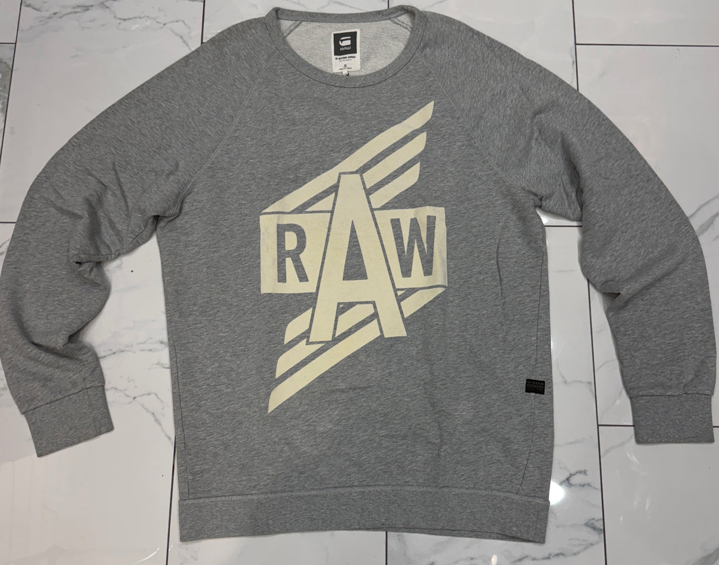 G-Star Raw Graphic Print Crewneck Sweater