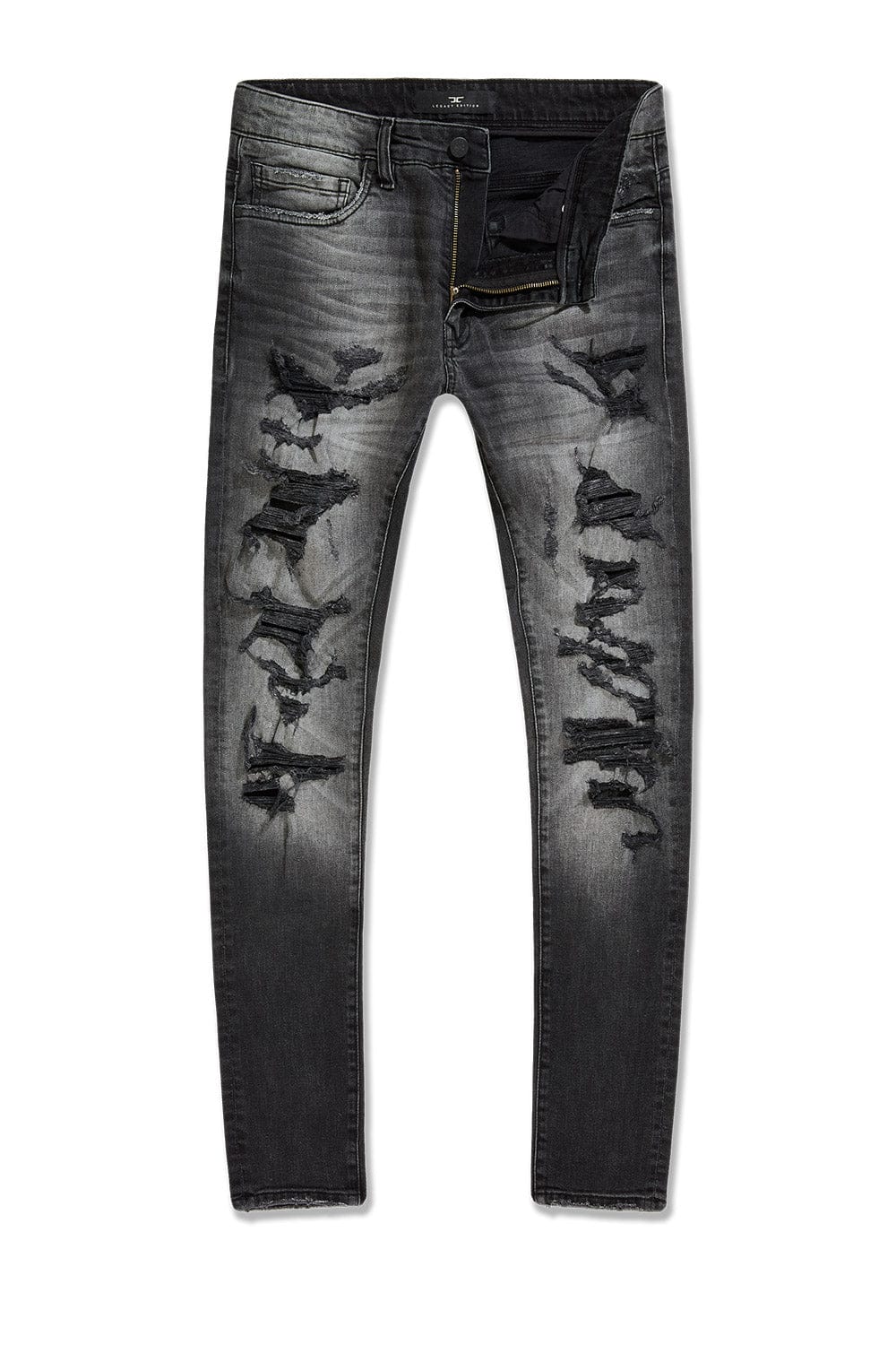 Jordan Craig Alkaline Denim Slim Taper Fit Jeans (Black Shadow)