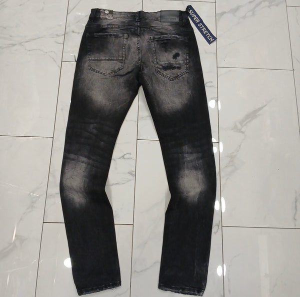 Jordan Craig Sean Slim Taper Fit Elmhurst Denim Jeans (Black Shadow)