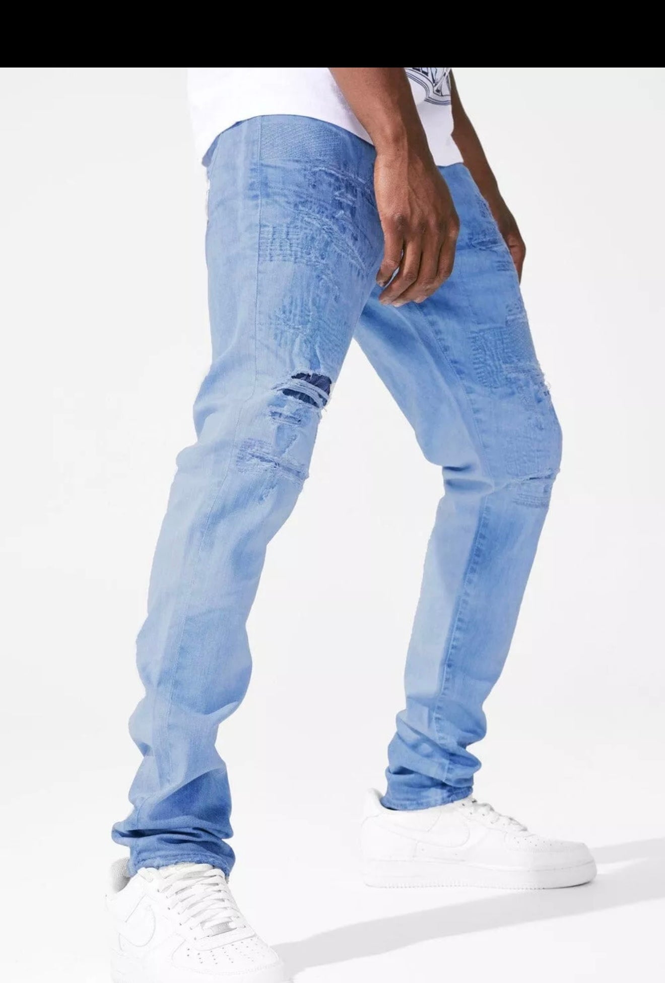 Jordan Craig Sean Fit Slim Tapered Princeton Denim Jeans U