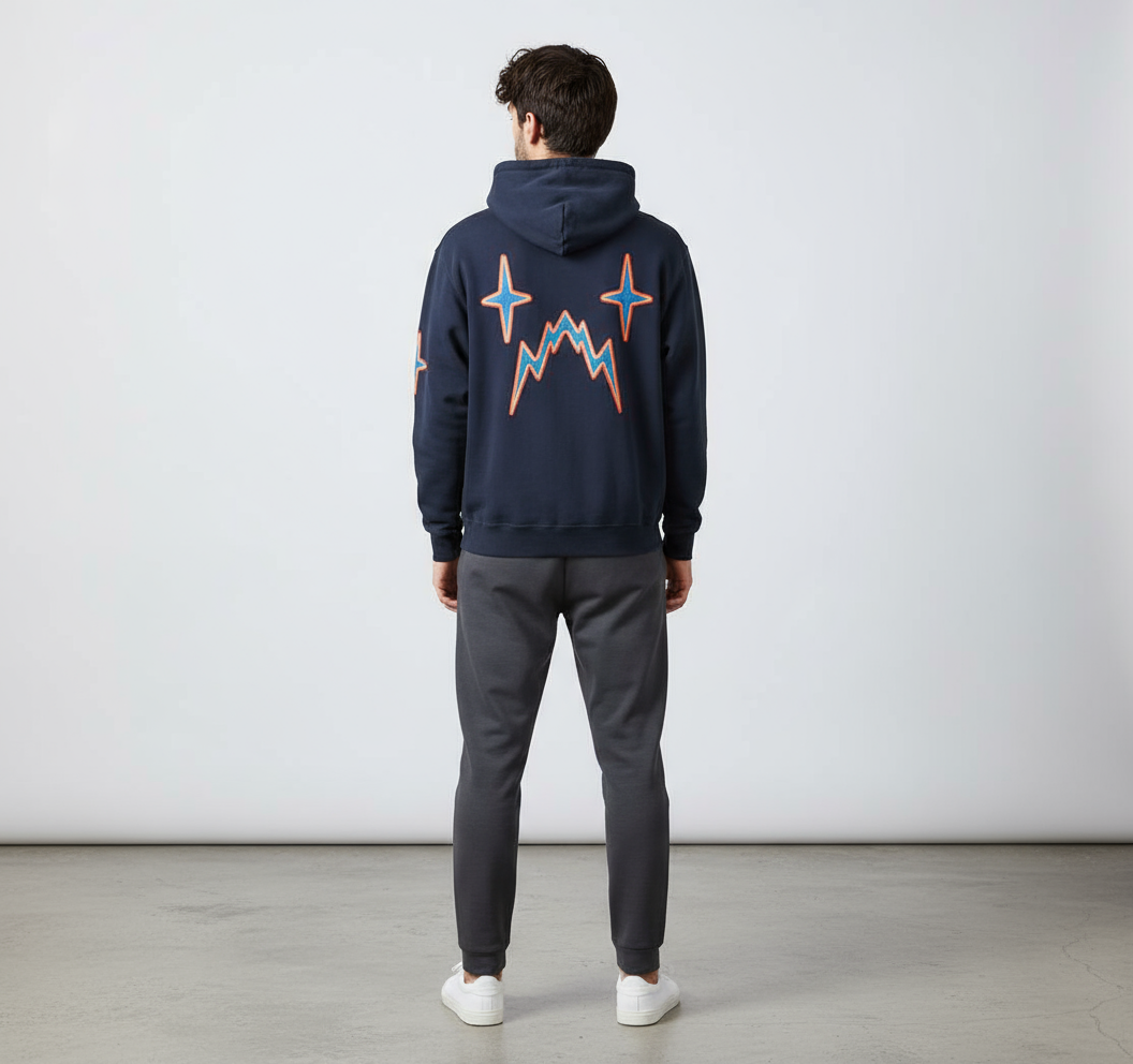 Wrathboy Away Team Heavyweight Hoodie (Black) U