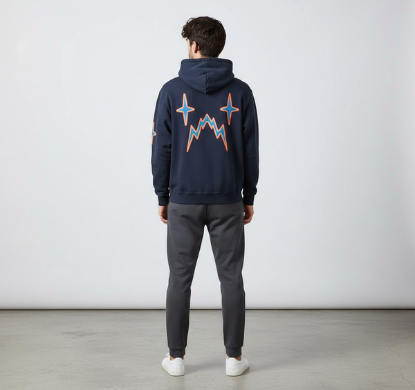 Wrathboy Away Team Heavyweight Hoodie (Black)