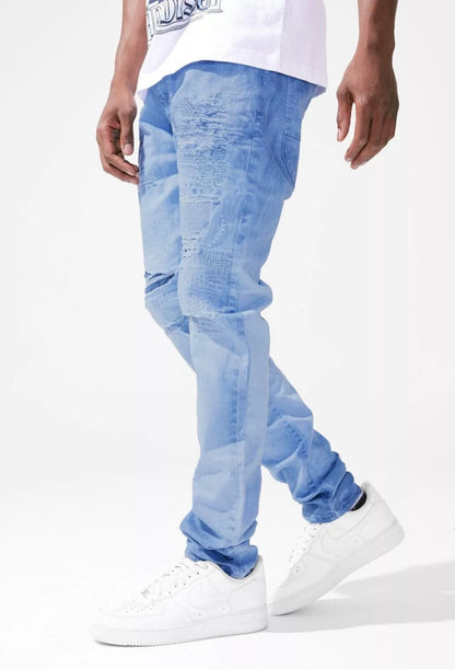Jordan Craig Sean Fit Slim Tapered Princeton Denim Jeans U