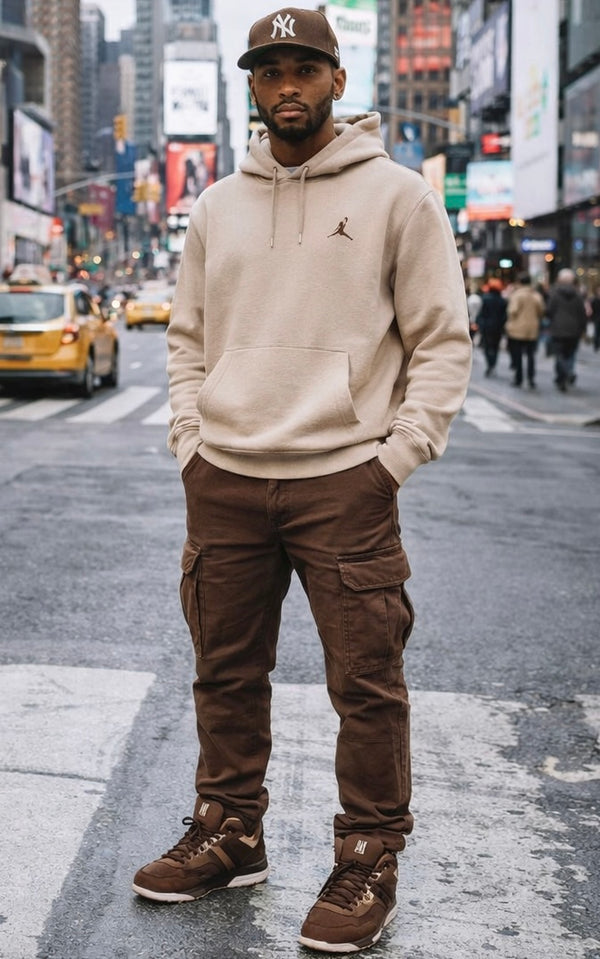 Jordan Craig Xavier Brown Cargo Pants