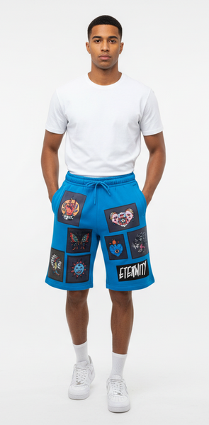 Eternity Heart & Soul Blue Shorts U
