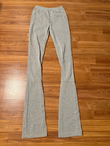 Moe Stacked Sweatpants (Grey) (FINAL SALE) U