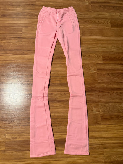Moe Stacked Sweatpants (Pink) U (FINAL SALE)