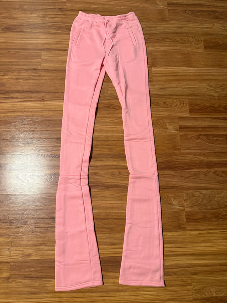 Moe Stacked Sweatpants (Pink) U