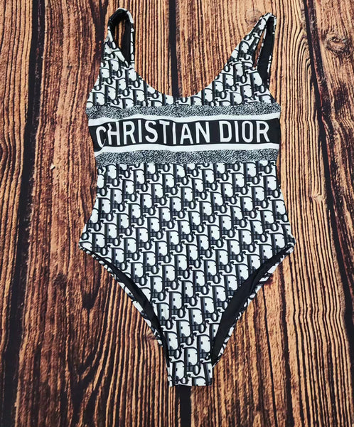 Custom Designer Print Reversible Swimsuit