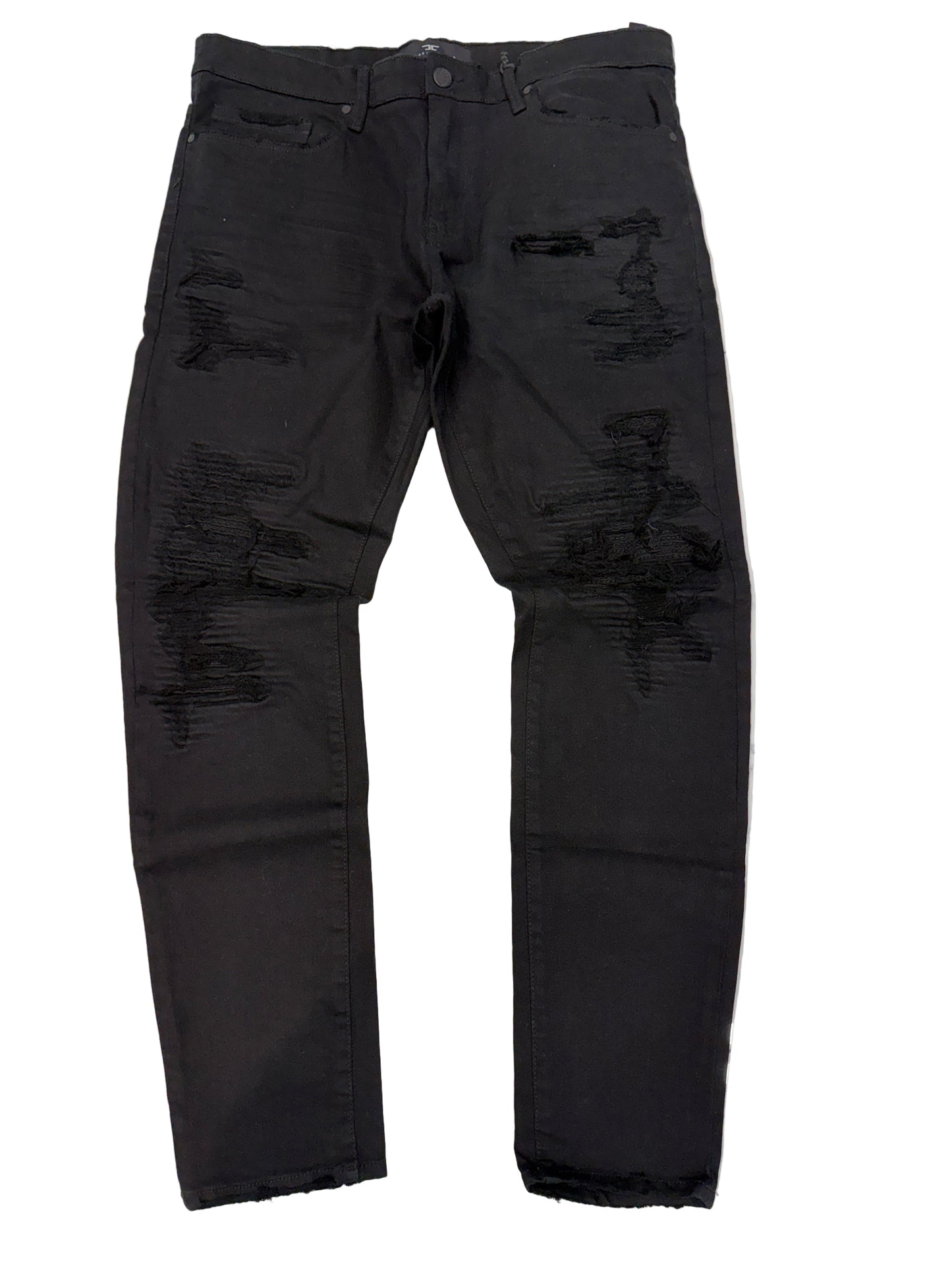 Jordan Craig Ross Fit Skinny Fit Jet Black Paradise Jeans U