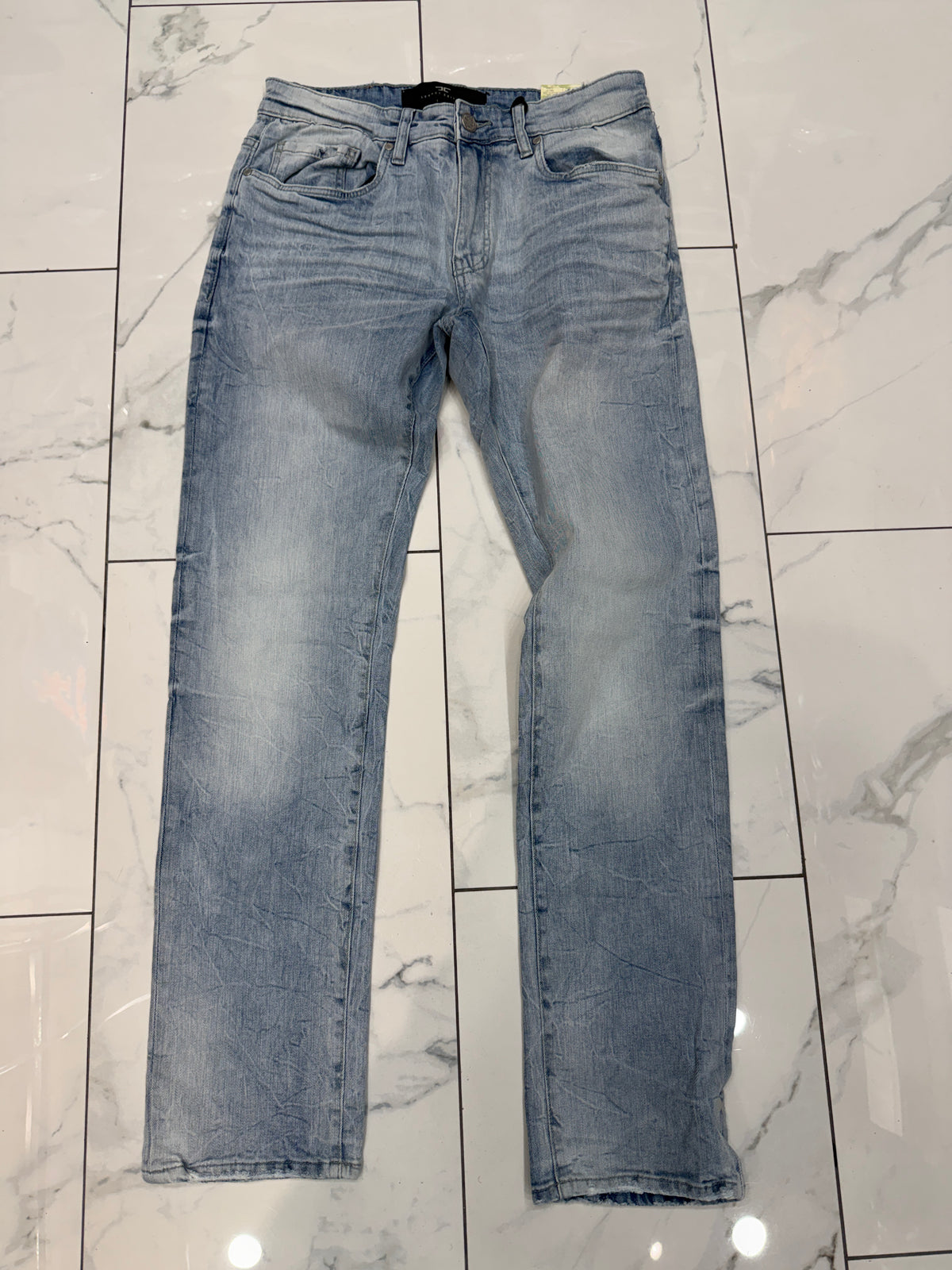 Jordan Craig Collins Straight Leg Sky Blue Jeans