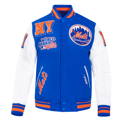 Pro Standard New York Mets Varsity Mash Up Jacket
