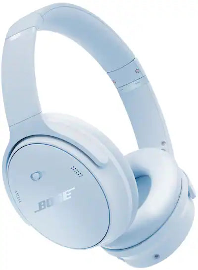 Bose QuietComfort Wireless Noise Cancelling Over-the-Ear Headphones (Ice Blue)