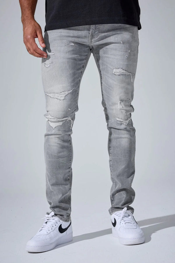 Jordan Craig Alexander Denim Slim Taper Fit Jeans (Cement Wash)
