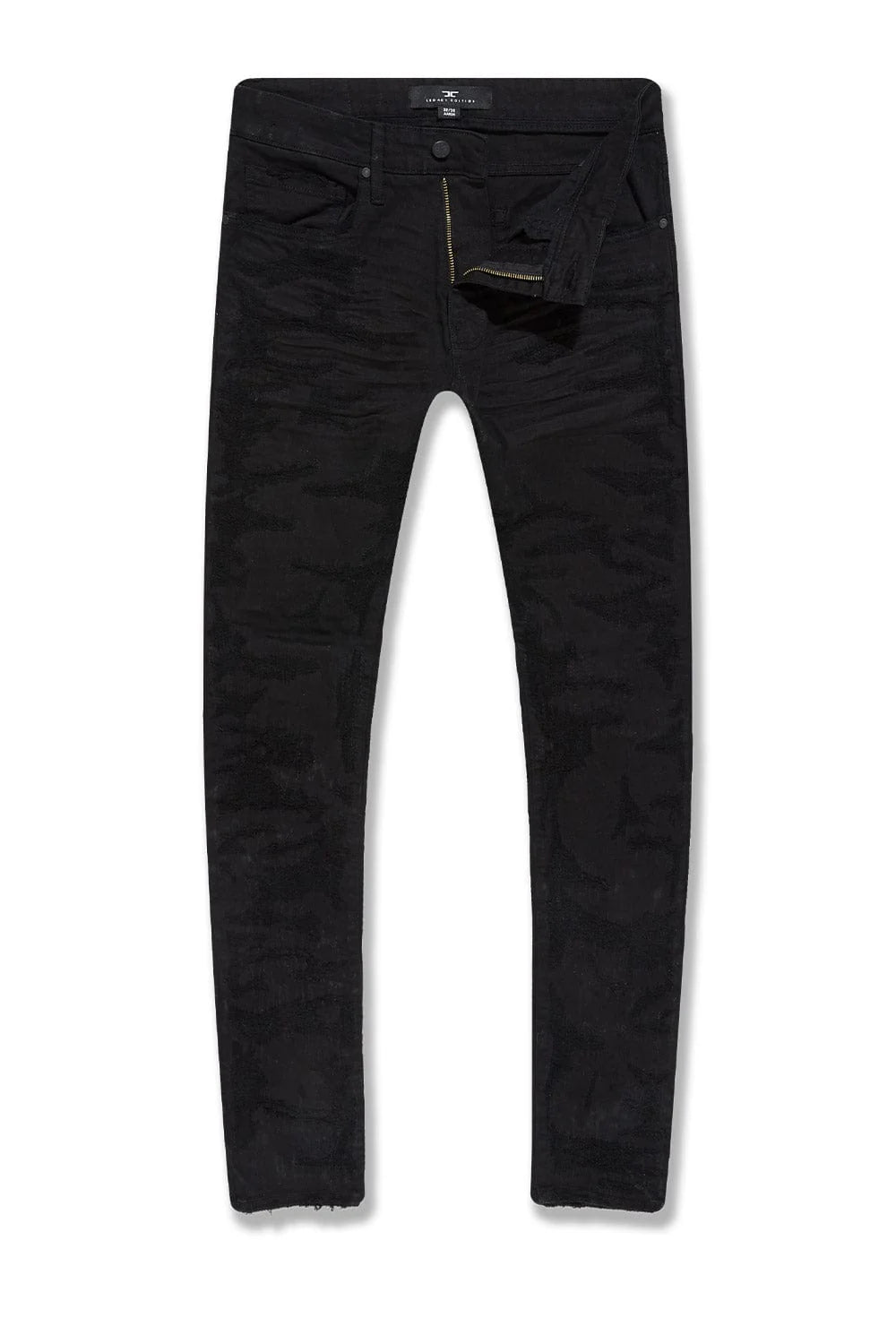 Jordan Craig Molten Denim Slim Taper Fit Jeans (Jet Black)