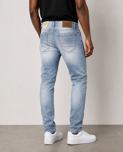 Jordan Craig Ross Fit Skinny Fit Jeans (Ice Blue)