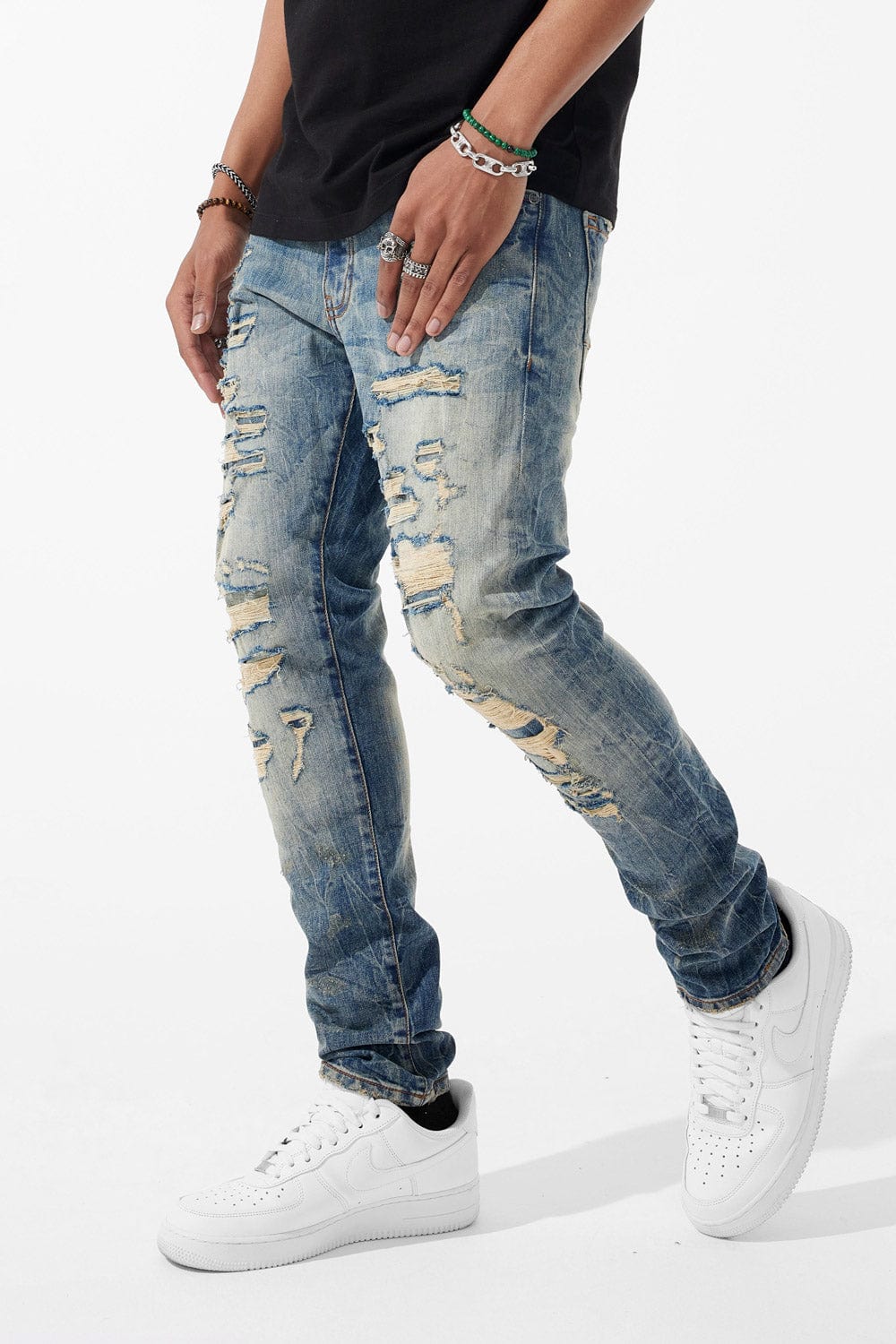 Jordan Craig Sean Elmhurst Denim Super Stretch Jeans (Desert) U