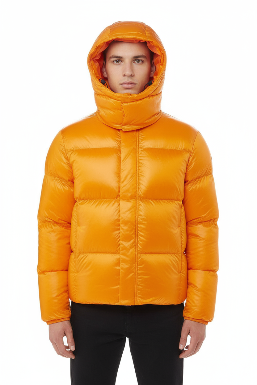 Jordan Craig Orange Astoria Bubble Jacket U