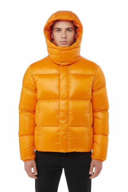 Jordan Craig Orange Astoria Bubble Jacket U
