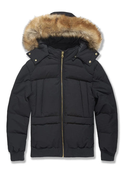 Jordan Craig Black Cross Bay Bomber Jacket U