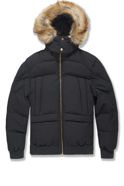 Jordan Craig Black Cross Bay Bomber Jacket U