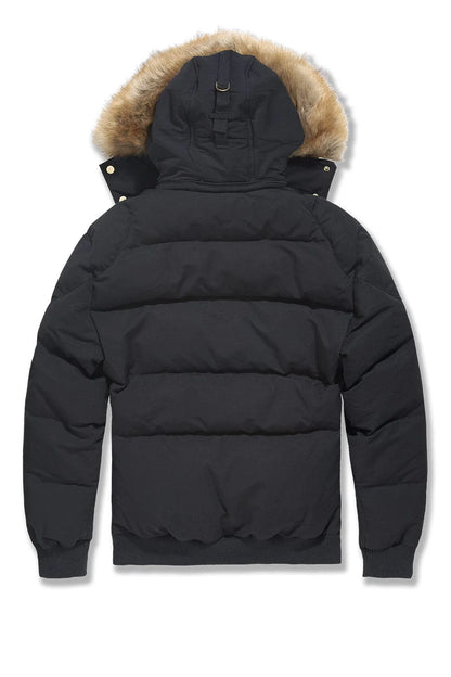 Jordan Craig Black Cross Bay Bomber Jacket U
