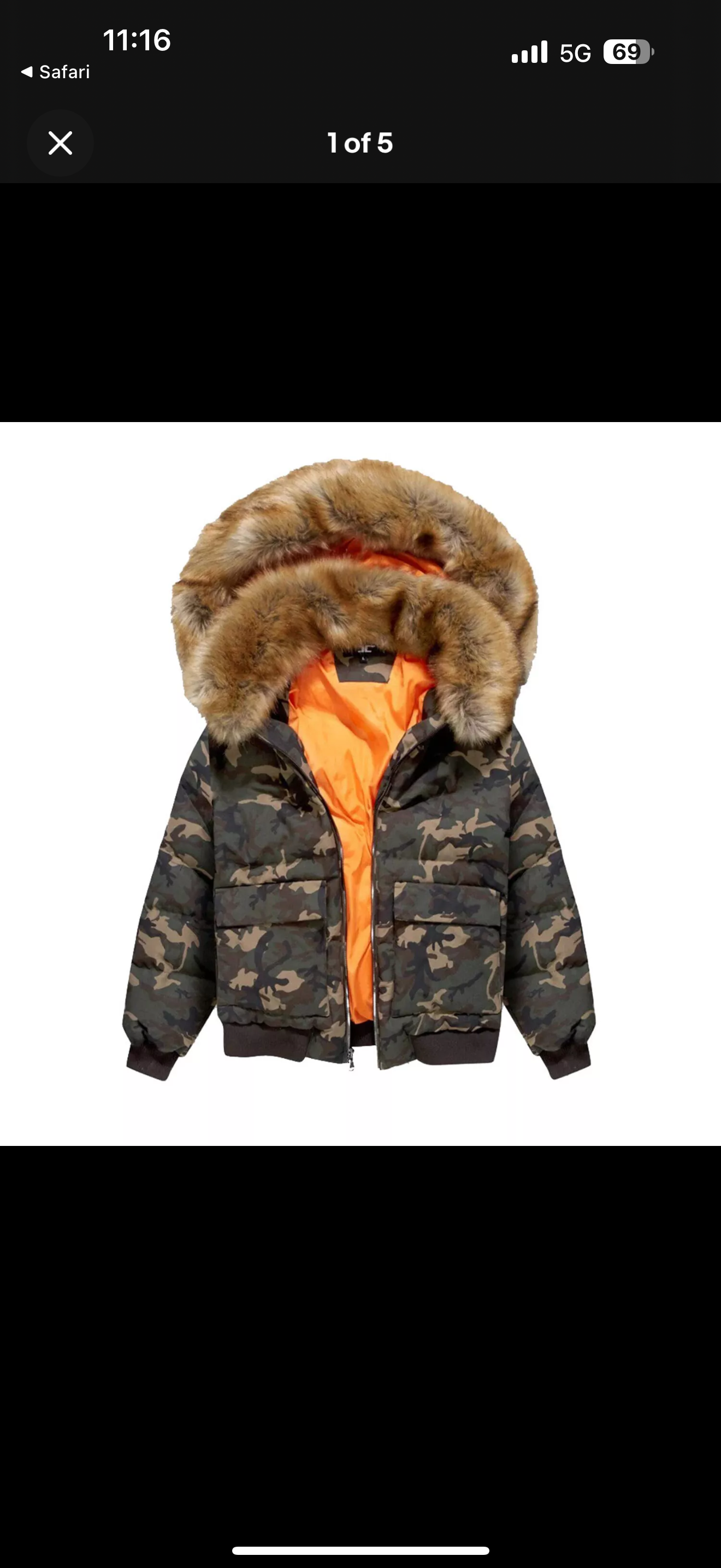 Jordan Craig Hollis Bomber Jacket (Camo) U