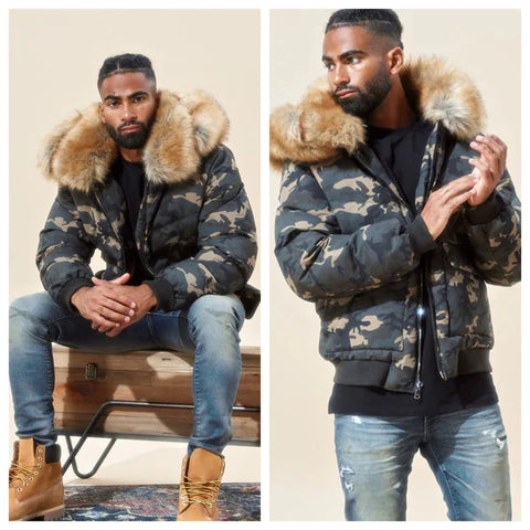 Jordan Craig Hollis Bomber Jacket (Camo)