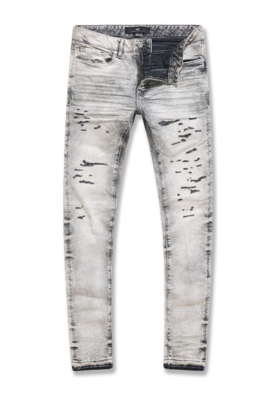 Jordan Craig Sean Fit Desperado Denim Jeans (Bone White)