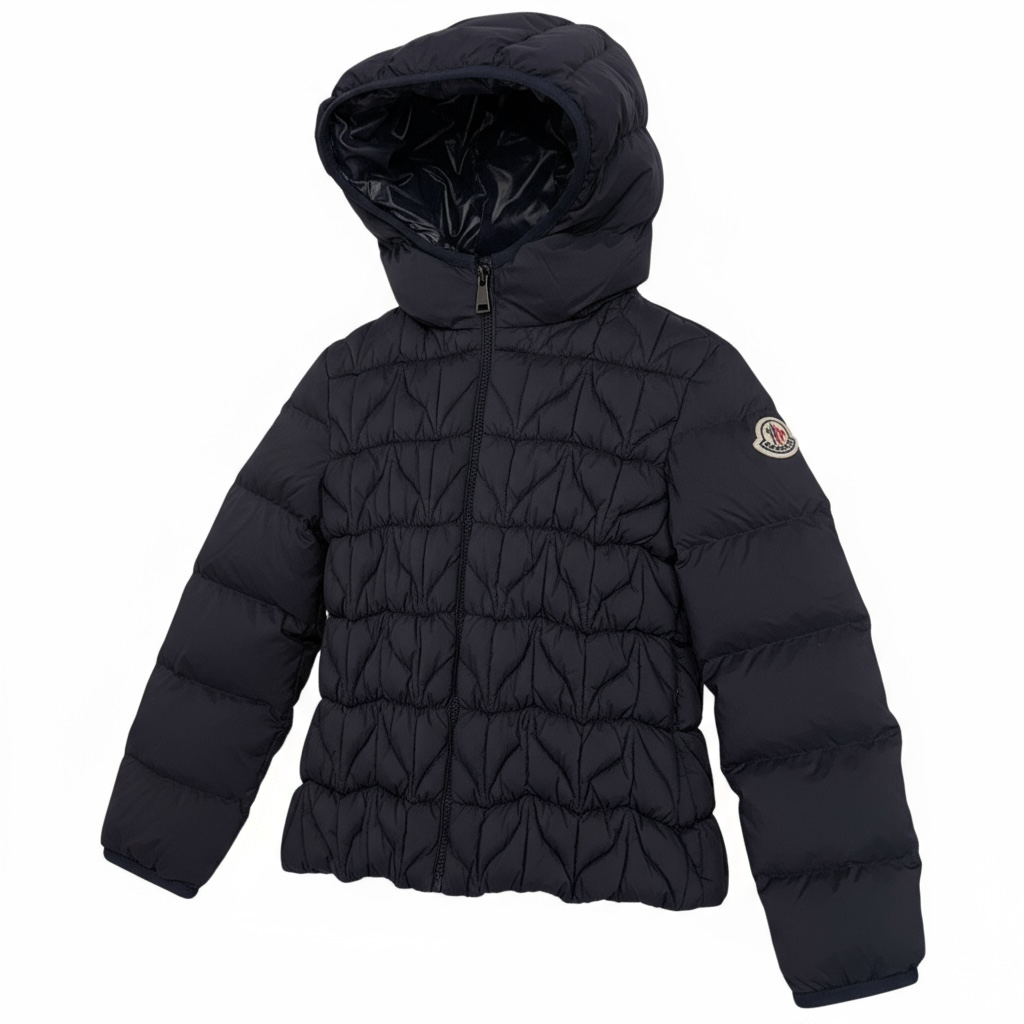Kids Girls Moncler Laurette Giubbotto Down Puffer Jacket (RETAIL $810)