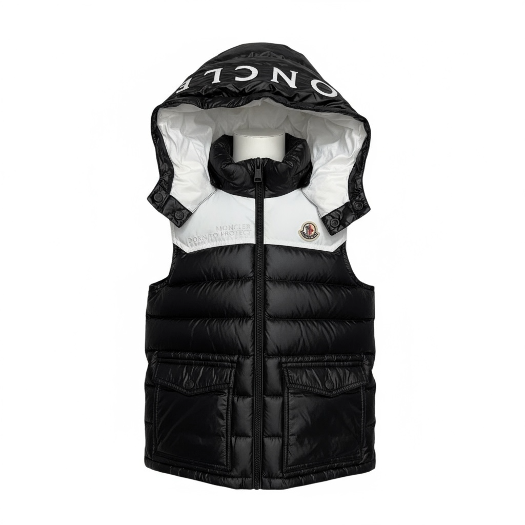 Kids Moncler Genichi Gilet Goose Down Puffer Vest (RETAIL $750)