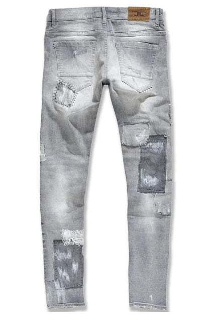 Jordan Craig Sean Fit Dreamweaver Denim  Super Stretch Jeans (Arctic Grey)U