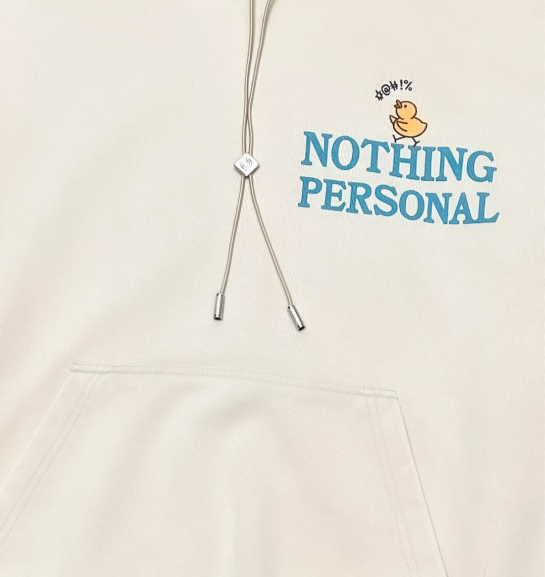 Wrathboy Nothing Personal Heavyweight Hoodie (Ceramic) U