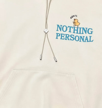 Wrathboy Nothing Personal Heavyweight Hoodie (Ceramic)