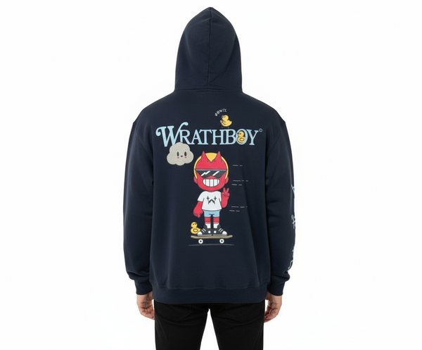 Wrathboy Nothing Personal Heavyweight Hoodie (Black) U