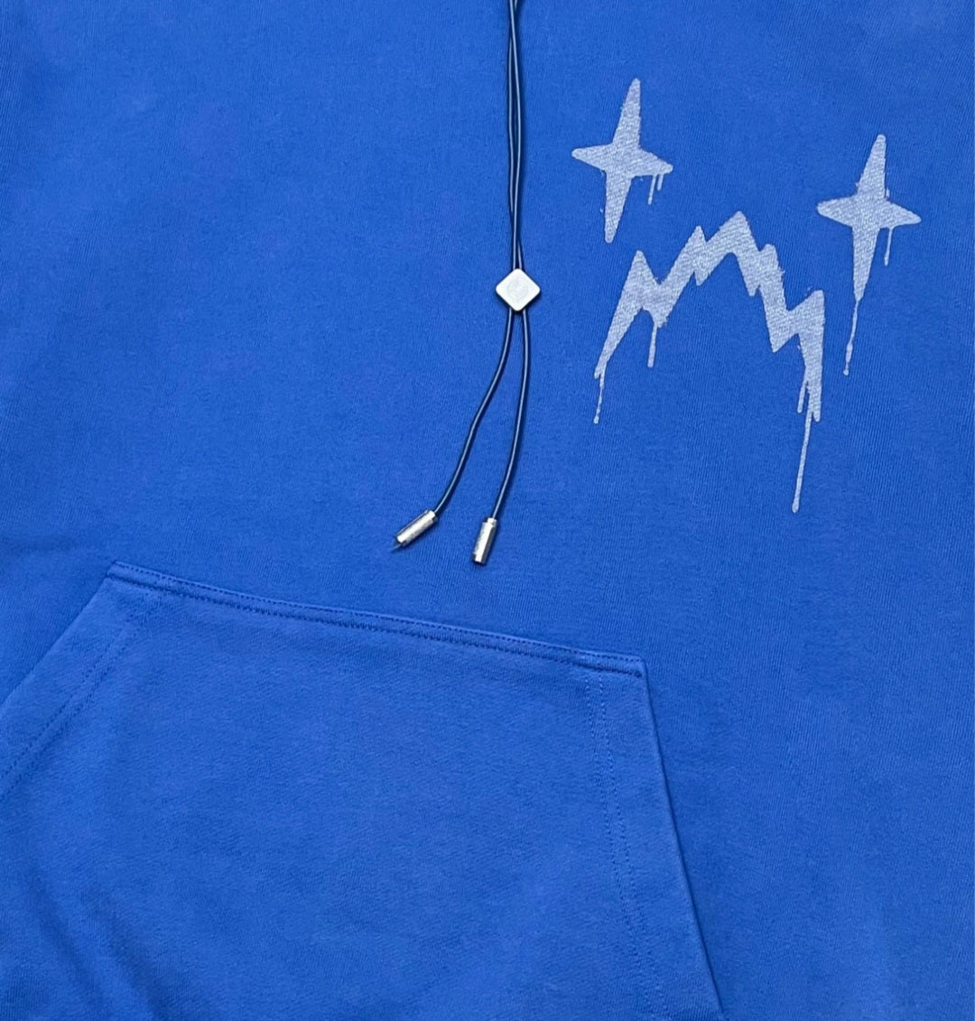 Wrathboy Hater Ghost Heavyweight Hoodie (Royal Blue) U