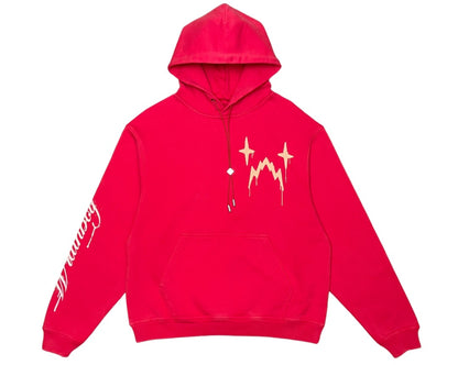 Wrathboy Hater Ghost Heavyweight Hoodie (Red) U