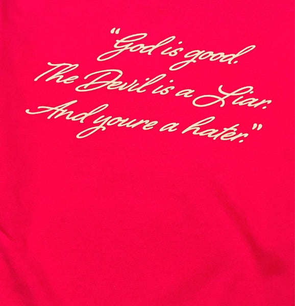 Wrathboy Hater Ghost Heavyweight Hoodie (Red)