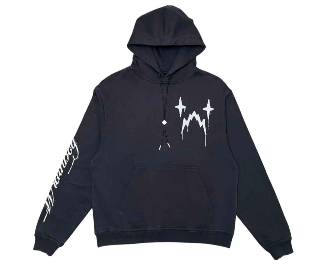 Wrathboy Hater Ghost Heavyweight Hoodie (Black) U