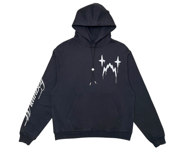 Wrathboy Hater Ghost Heavyweight Hoodie (Black)