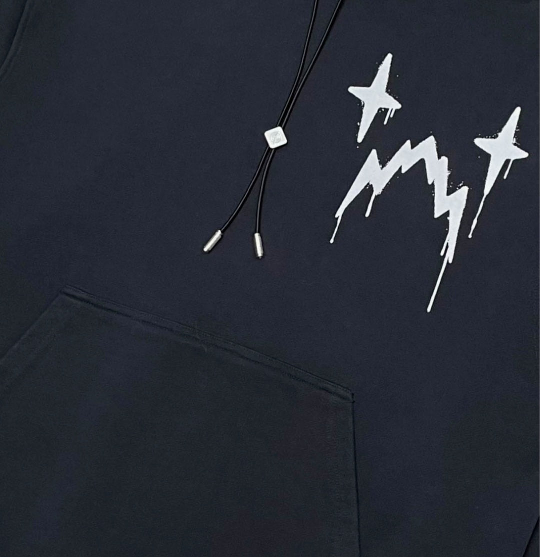 Wrathboy Hater Ghost Heavyweight Hoodie (Black) U