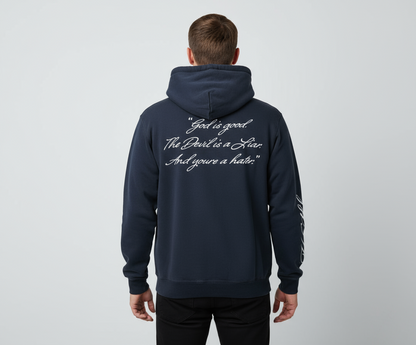 Wrathboy Hater Ghost Heavyweight Hoodie (Black)